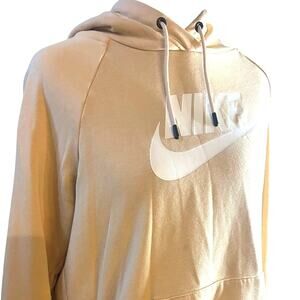 Nike Yellow Hoodie Pullover Drawstring Long Sleeve Sweatshirt